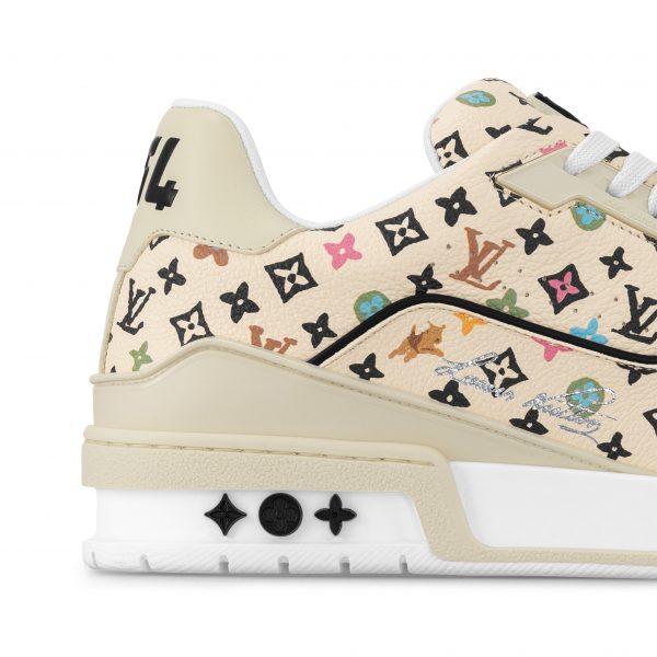 Louis Vuitton X Tyler 1ACXBX LV Trainer Sneaker Beige