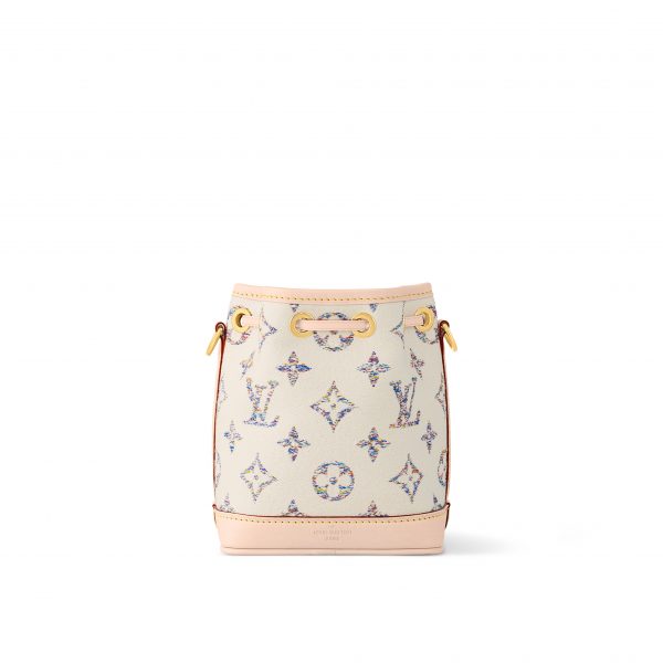 Louis Vuitton Nano Noé M83453 Multicolor White