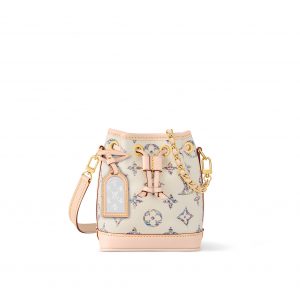 Louis Vuitton Nano Noé M83453 Multicolor White