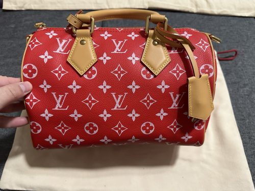 Louis Vuitton M24425 Speedy P9 Bandoulière 25 Red photo review