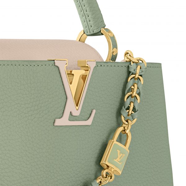 Louis Vuitton M24471 Capucines BB Jade Green