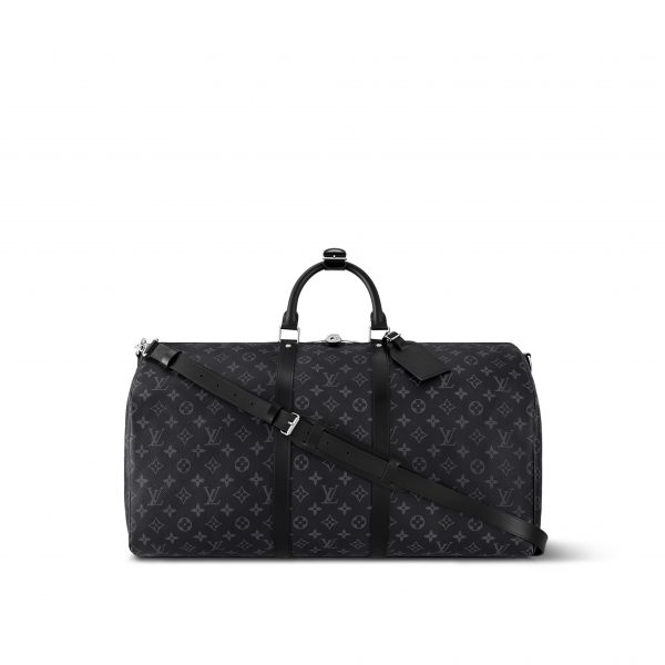 Louis Vuitton M40605 Keepall Bandoulière 55 Black