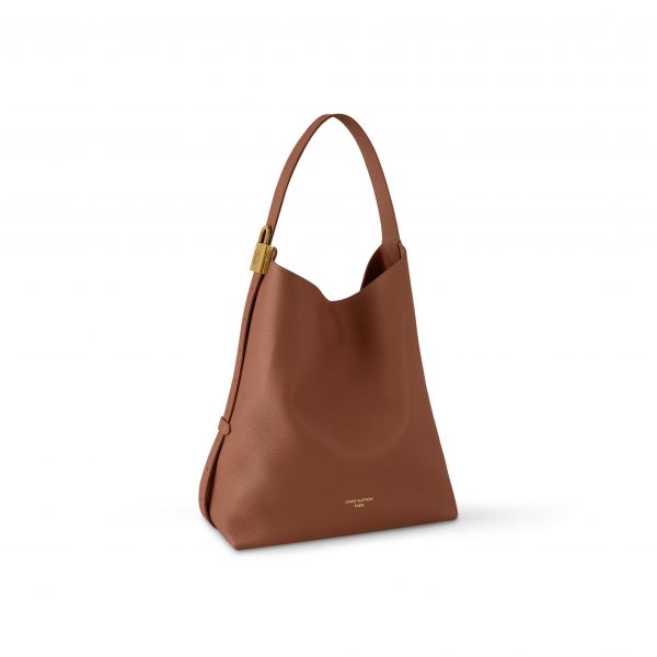 Louis Vuitton M24974 Low Key Hobo MM Cognac Brown