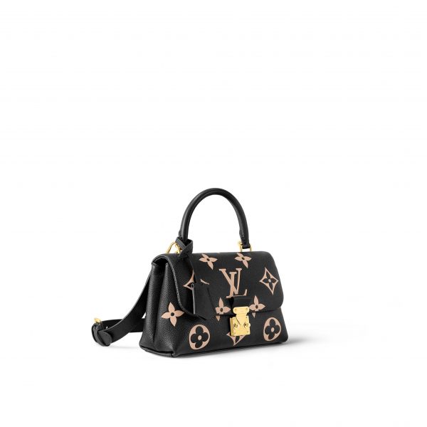 Louis Vuitton M45978 Madeleine BB Black / Beige