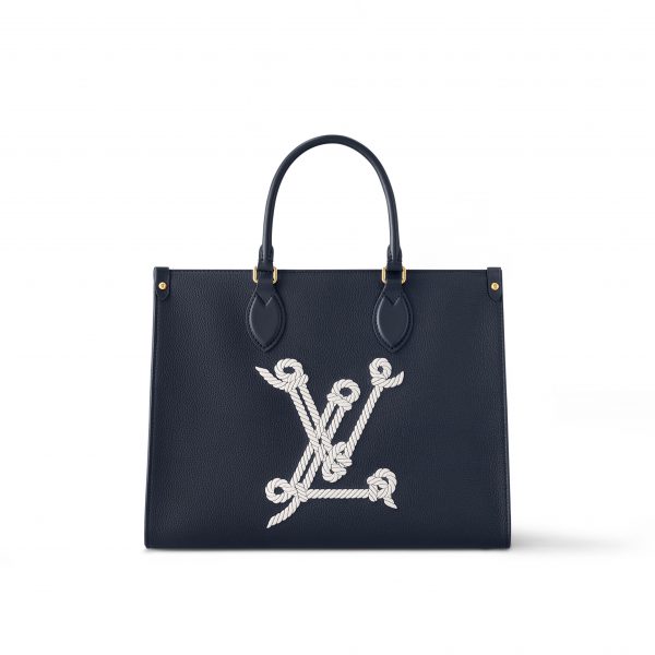 Louis Vuitton M24834 OnTheGo MM Navy Blue