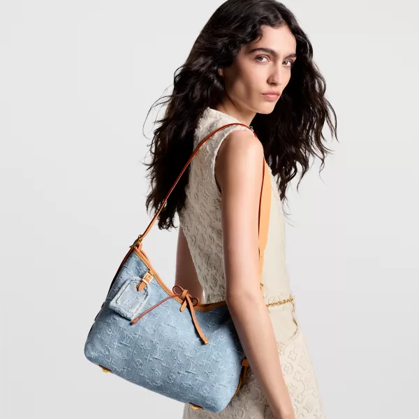 Louis Vuitton M11462 CarryAll PM Sky Blue Denim