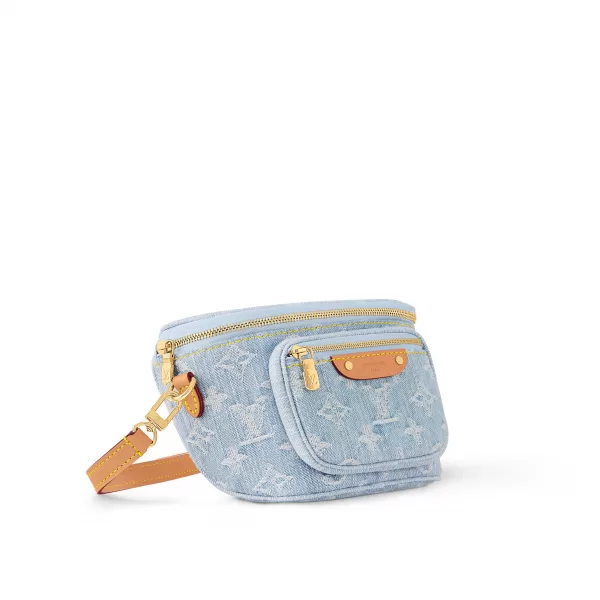 Louis Vuitton M83353 Mini Bumbag Sky Blue