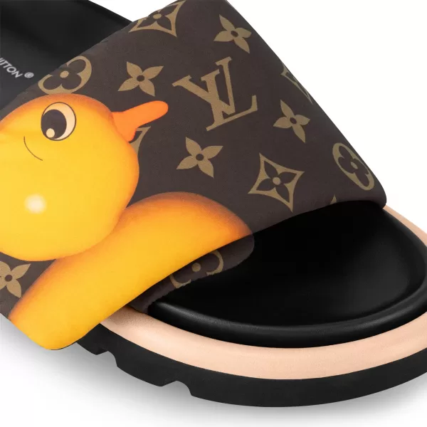 Louis Vuitton 1AD3AU Pool Pillow Flat Comfort Mule Monogram