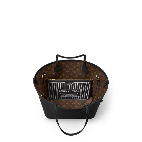 Louis Vuitton M11946 Neverfull Inside Out MM Black